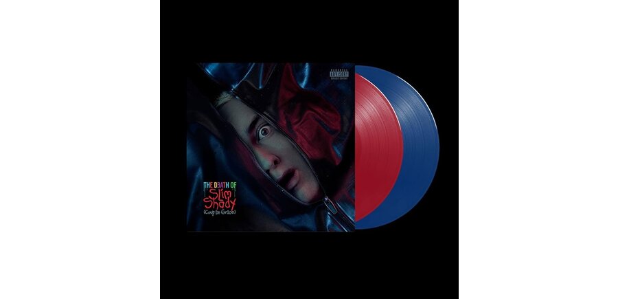 Eminem - The Death Of Slim Shady ( Coup De Grâce ) 2LP Red & Blue Opaque Vinyl
