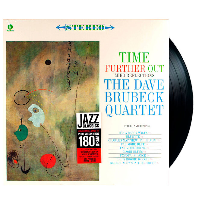 The Dave Brubeck Quartet - Time Further Out , Audiophile Grade 180 Gram Pure Virgin Vinyl