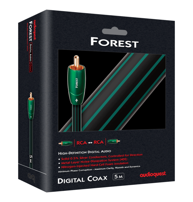 AudioQuest - Forest High Definition Digital Coax Cable 3 Meter ( 10 feet )