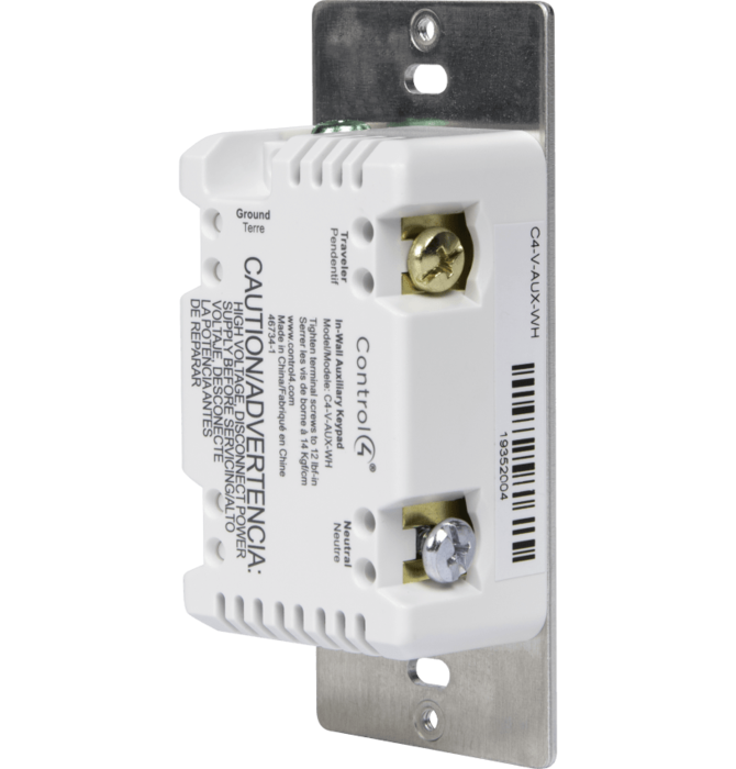 Control4® Essential Auxiliary Keypad