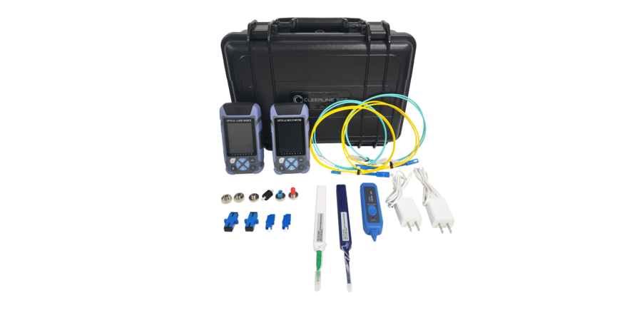 Cleerline Professional Optical Fiber Test Kit