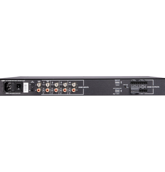 Triad- 4-Zone 8-channel Amplifier, 125 Watts/channel, Version 2
