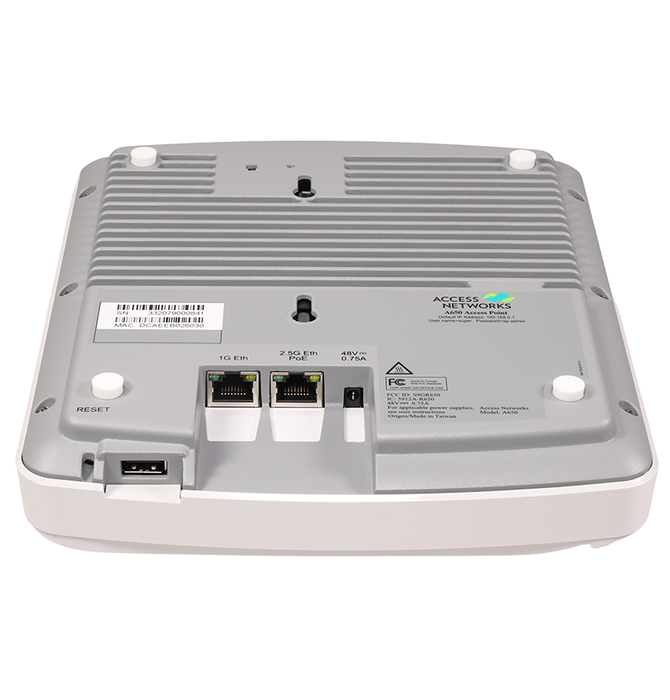 Access Networks A650 Unleashed Wi-Fi 6 Indoor Access Point