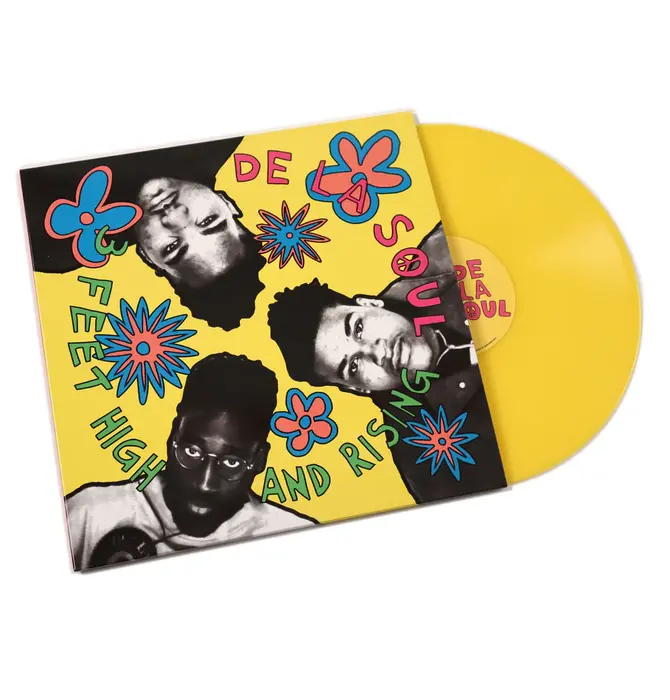 De La Soul - 3 Feet High  & Rising , 180 Gram 2LP Opaque / Yellow Vinyl with Comic Insert