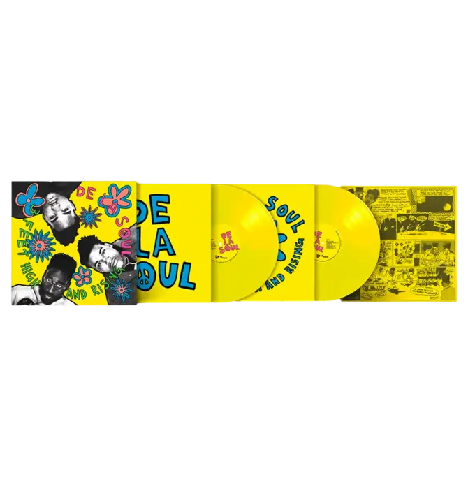 De La Soul - 3 Feet High  & Rising , 180 Gram 2LP Opaque / Yellow Vinyl with Comic Insert