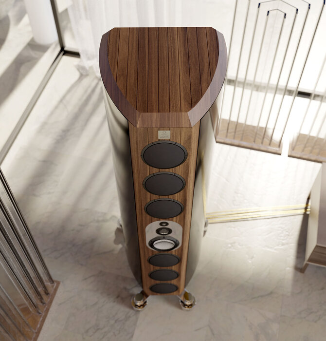 Marten - Coltrane Momento 2 Statement,  4- Way Speaker in Body Lacquered Carbon Fiber Cabinet ( Sold in Pairs )