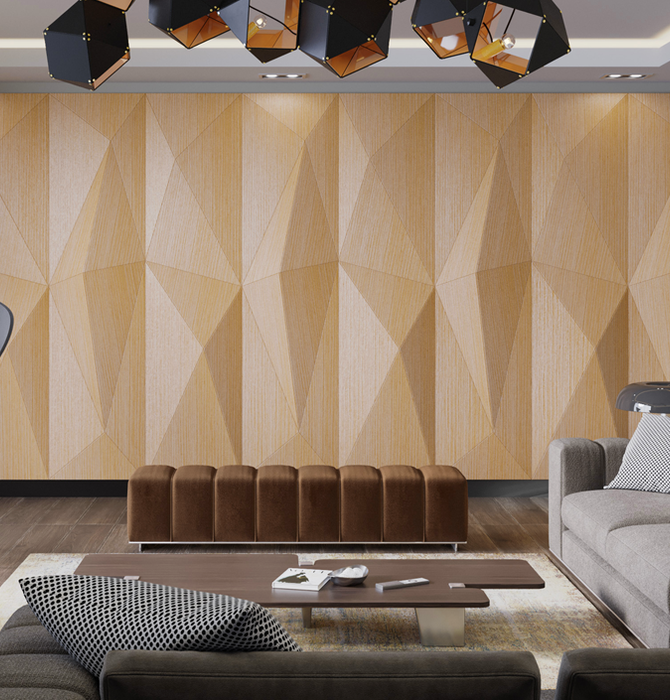 Mikodam GETA Luxury WOOD Wall Panels ( 23.62" x 94.5" )
