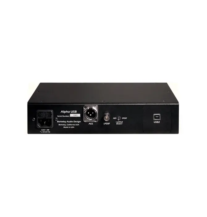 Berkeley Audio Design - Alpha USB Series 2 Noise Isolation Re-clocker, OPEN BOX in Mint Condition