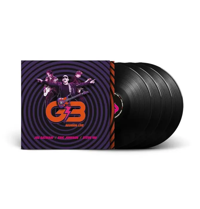 Joe Satriani - G3 , 25th Anniversary Reunion Tour ( 4LP x Vinyl )