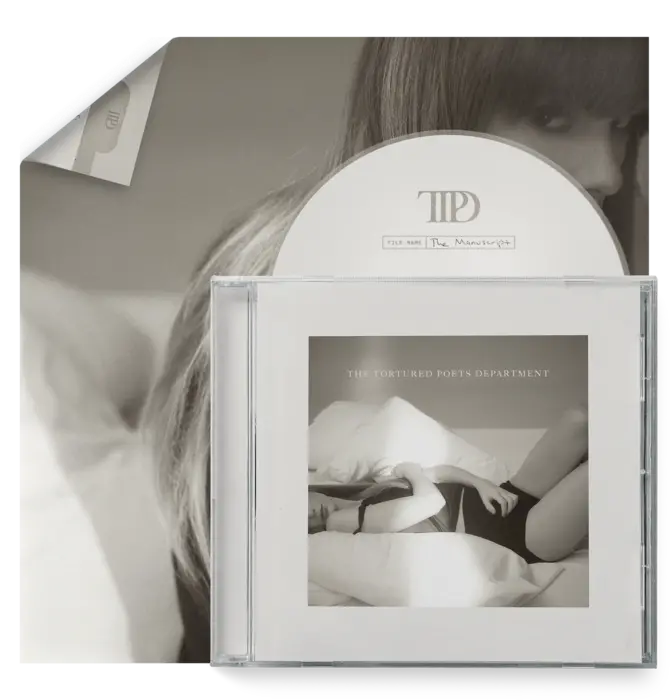 Taylor Swift - Tortured Poets Department ( X ) CD , " The Manuscript" with Bonus Tracks