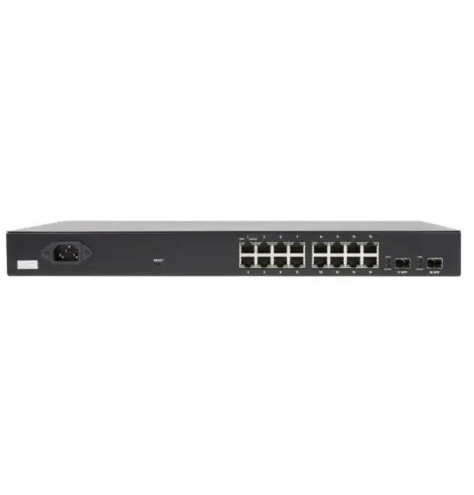 Araknis - Networks® 320 Series L2 Managed Gigabit Switch with Full PoE+ and 2 Rear Ports