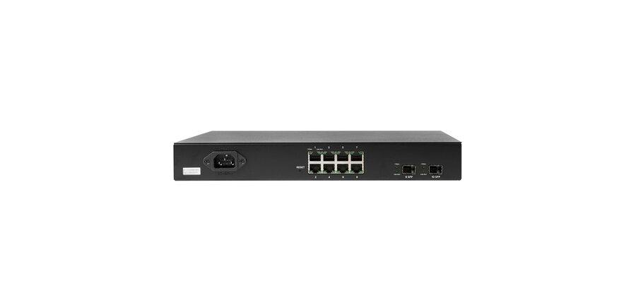Araknis - Networks® 320 Series L2 Managed Gigabit Switch with Full PoE+ and 2 Rear Ports