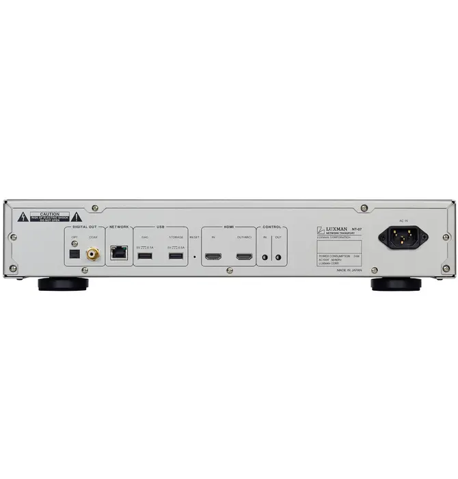 Luxman - Network Transport  NT-07 , MQA, DSD with HDMI In & Out