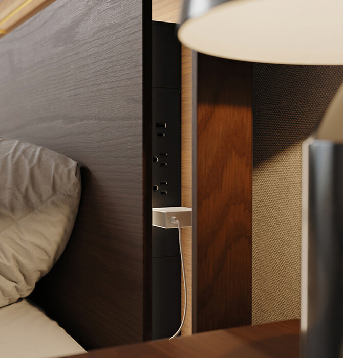 BDI - LINQ Bedroom® Up-LINQ | King Bed 9119