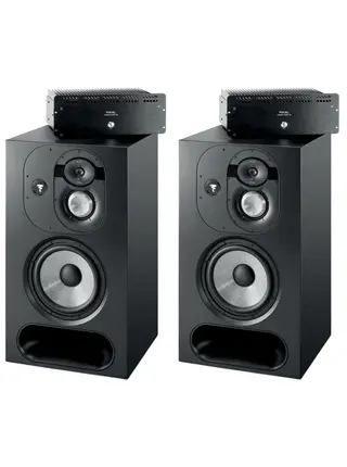 Utopia Main 112 Bundle, ( Matched 3-Way Utopia Monitor Pair + 2 x Amplifiers )