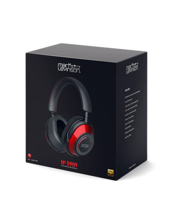 Mark Levinson - No.5909 Wireless Adaptive Noise Cancelling Headphone Radiant Red, OPEN BOX !