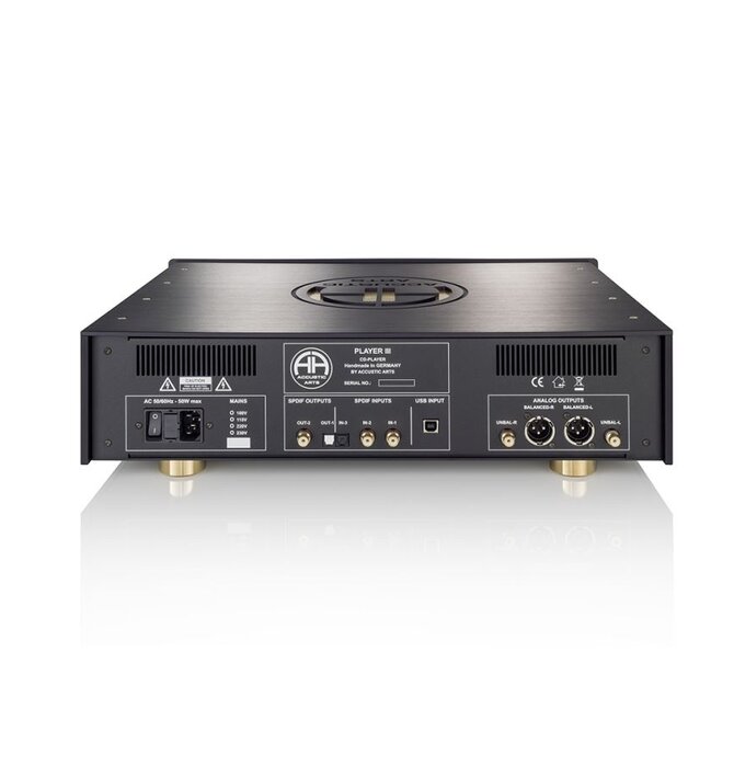 Accustic Arts - Player III , Premium CD Player with High Performance  DAC