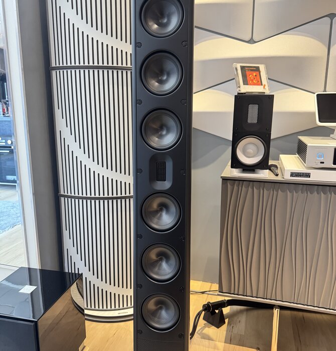 Scansonic - MB6 B Floor-standing Speaker Pair , Black , OPEN BOX !