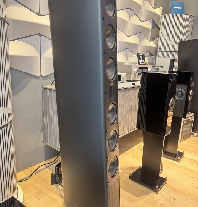 Scansonic - MB6 B Floor-standing Speaker Pair , Black , OPEN BOX !