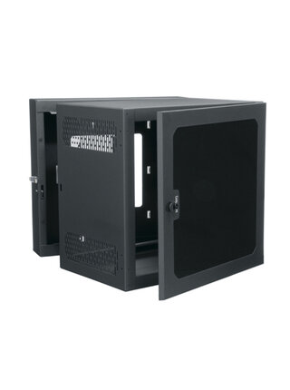 Middle Atlantic - CWR  Series On-wall Rack, Cable-Safe Cabling with Lockable Plexi Door , 15" Usable Depth