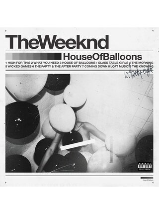 The Weeknd - House Of Balloons ( X )  -  2 LP Vinyl Import  with Explicit Content