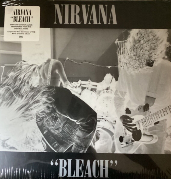 Nirvana - Bleach , Nirvana's Debut Album Remastered  From The Original Tapes , Vinyl