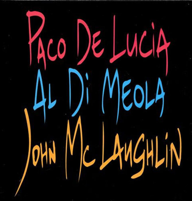 Paco De Lucia, Al Di Meola & John McLaughlin , Guitar Trio , 180 Gram Vinyl