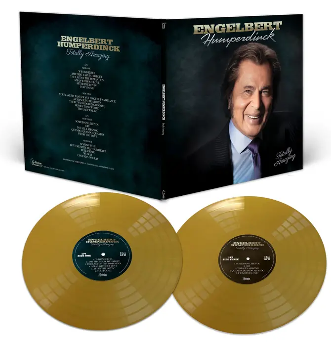 Engelbert Humperdinck - Totally Amazing , Limited Edition Double Gold Vinyl
