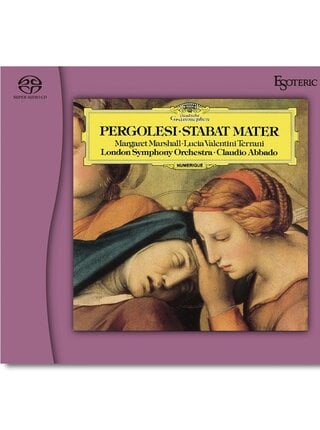 Esoteric Limited Edition Hybrid SACD - PERGOLESI Stabat Mater, conducted by Claudio Abbado with London Symphony Orchestra