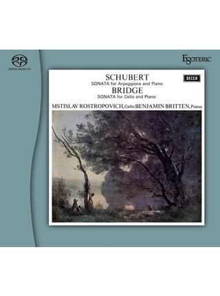 Esoteric Hybrid SACD - Mstislav Rostropovich & Benjamin Britten Schubert Sonata for Arpeggione & Piano , Hybrid Stereo Japanese Limited Edition SACD