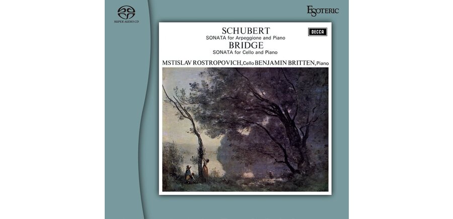 Esoteric Hybrid SACD - Mstislav Rostropovich & Benjamin Britten Schubert Sonata for Arpeggione & Piano , Hybrid Stereo Japanese Limited Edition SACD