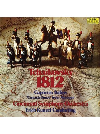 Erich Kunzel with The Cincinnati Symphony Orchestra , Tchaikovsky: 1812 Overture, Capriccio Italien, Cossack Dance From Maze on Vinyl