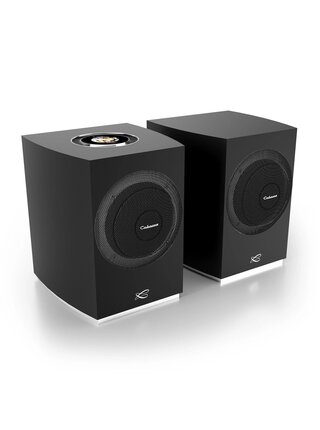 Cabasse - Rialto Powered Wireless Bookshelf Hi-Fi System Black