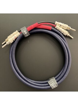 DH Labs T-14 Single Speaker  Cable  6 feet with Silver Locking Banana Termination