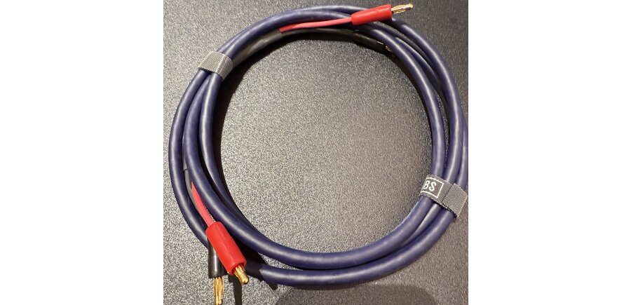 DH Labs T-14 SINGLE Speaker Cable  6 feet Banana Termination, Showroom Demo