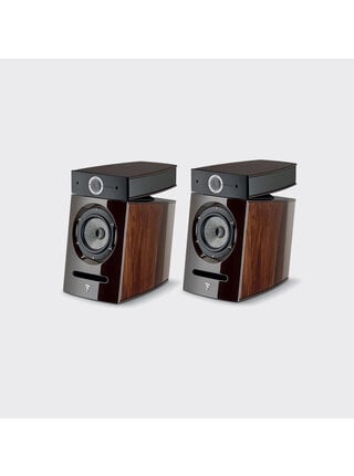 Focal - Diablo Utopia EVO Bookshelf Speaker Pair in Dark Walnut, Showroom Demo in Mint Condition