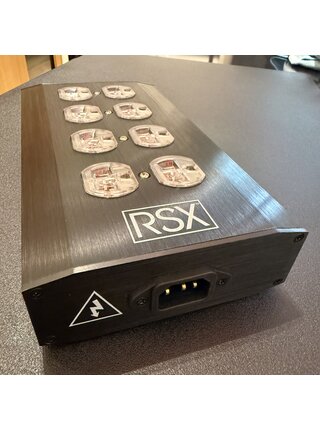 RSX PowerClean Power8 Box Black Anodized Aluminum , 15 AMP,  Showroom Demo In Mint Condition