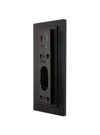 Control4 - Chime Video Doorbell - Ethernet (POE Accessories, Wedges & 1-Gang Plate), C4-VDB-E-ACC