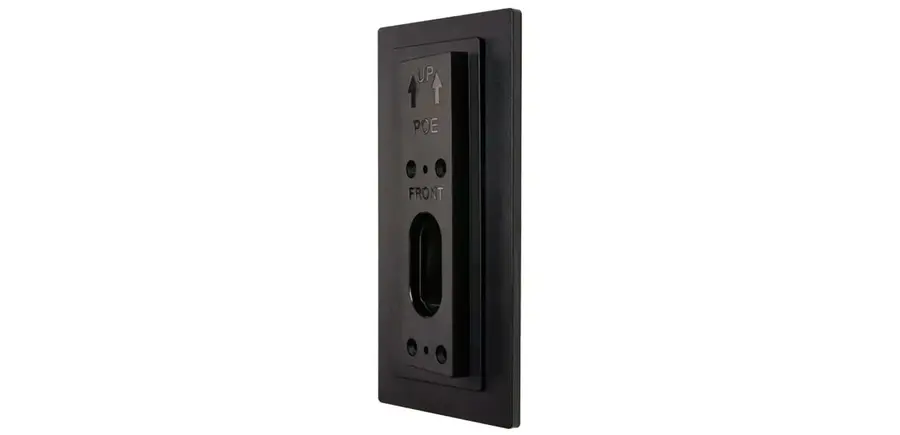 Control4 - Chime Video Doorbell - Ethernet (POE Accessories, Wedges & 1-Gang Plate), C4-VDB-E-ACC
