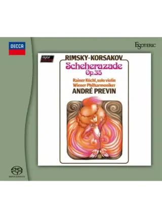 Esoteric SACD by DECCA , Rimsky / Korsakov , Scheherazade Op. 35 Wiener Philharmoniker & André Previn, OPEN BOX! Never used !
