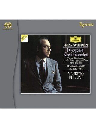 Esoteric Hybrid SACD by Deutsche Grammophon , Franz Schubert - Die späten Klaviersonaten , Maurizio Pollini , OPEN BOX! Never used !