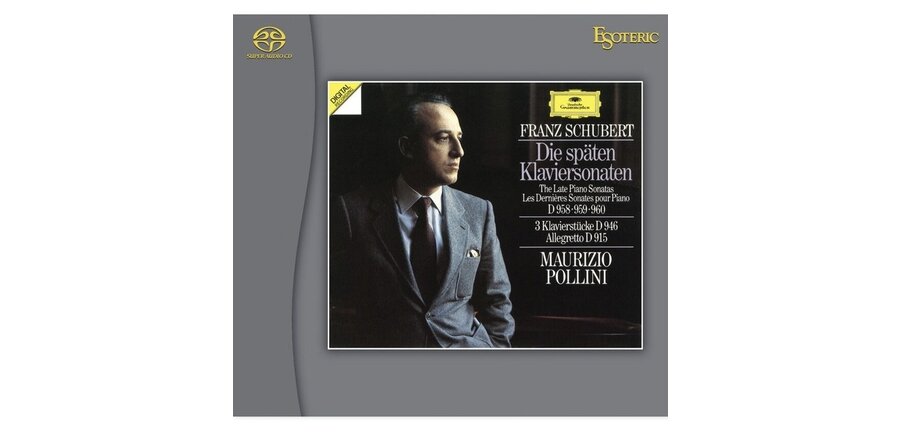 Esoteric Hybrid SACD by Deutsche Grammophon , Franz Schubert - Die späten Klaviersonaten , Maurizio Pollini , OPEN BOX! Never used !