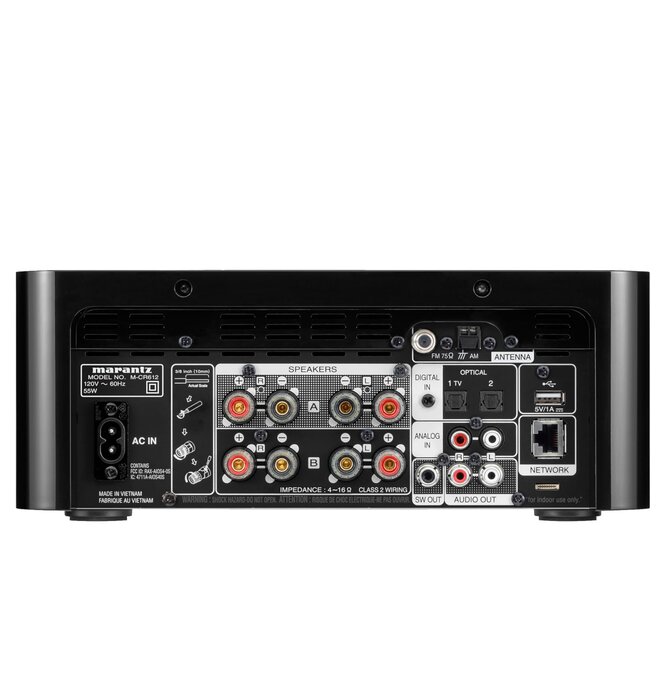 Marantz - Streaming Network CD Receiver , M-CR612 Black , Showroom Demo