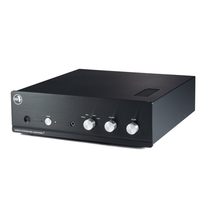 Rogue Audio - Sphinx v3 Integrated Hybrid Amplifier Black With Black Plastic Remote , OPEN BOX !