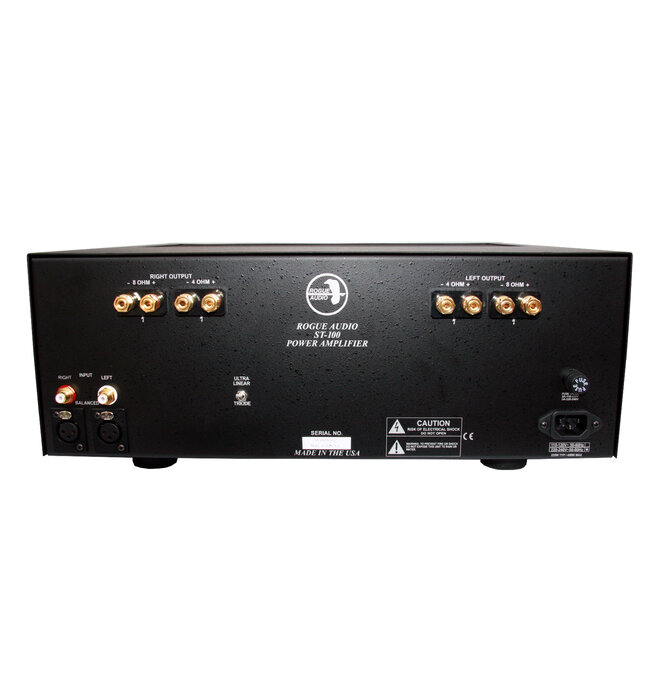 Rogue Audio - Stereo 100 Amplifier Black , Showroom Demo in Mint Condition