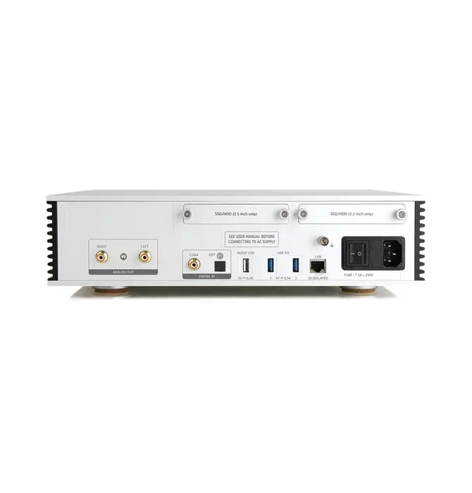 Aurender A200 Music Server / Streamer / MQA DAC & Pre-amplifier Silver , OPEN BOX ! Never Used !