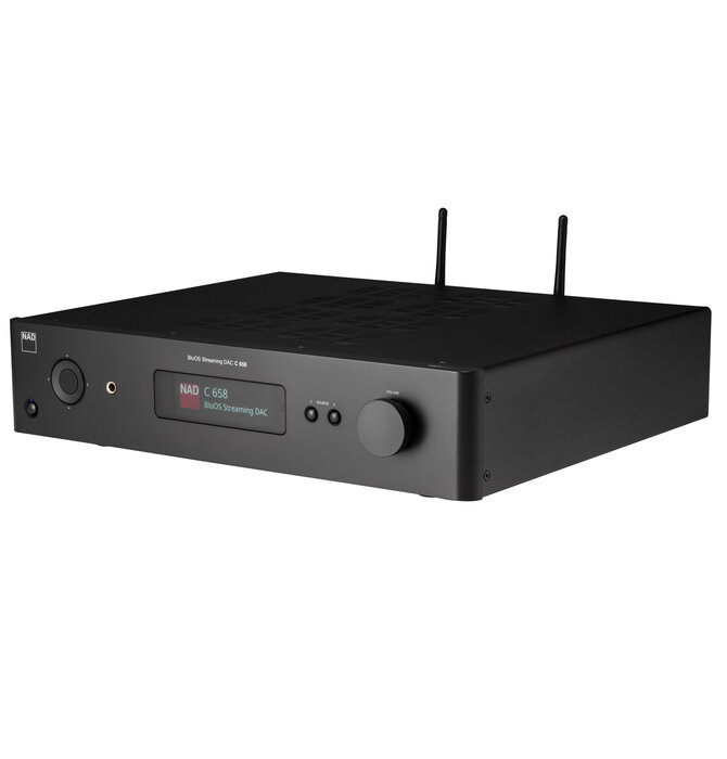NAD - C 658 BluOS Streaming DAC / Preamplifier