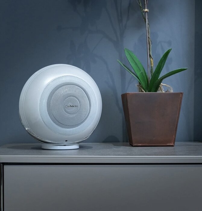 Cabasse The Pearl Wireless Active Loudspeaker,  White ( Sold Each )