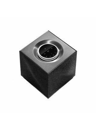 MU-SO QB 2nd. Generation Wireless Speaker System, Space Grey Grille, Showroom Demo in Mint Condition