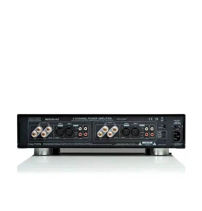 Musical Fidelity M6x 250.4/2 4 channel Amplifier Black, OPEN BOX